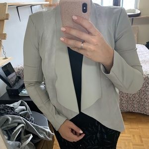 light grey blazer